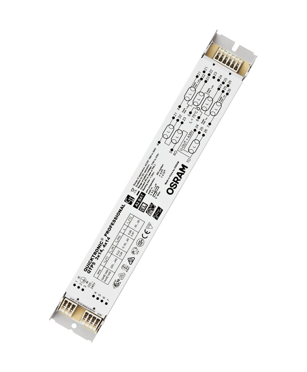 QTP5 3/4x14W 220-240V VE20