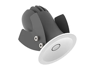 LED Einbauleuchte, rund 7W 2700K