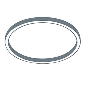 LED Aufbau-Pendelleuchte 52W 3000K